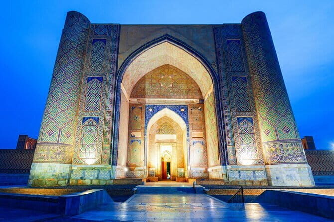 A City Tour Of Samarkand: The Pearl Of The East - Bibi-Khanum Mosque: a legendary dome viewed from outside