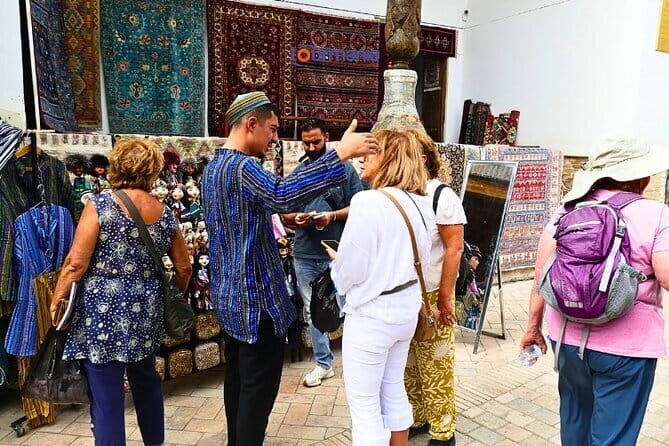 Bukhara Historical City Highlights Guided Walking Tour - Stop-by-stop: Nodir Devon Begi, Lyab-i-Hauz, and Toki Sarrofon
