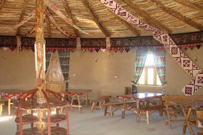 Desert Yurt Camp tour - 2 days (shared) - Camel riding: included around the camp, optional near Aydarkul