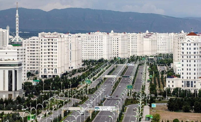 Kunya Urgench-Darvaz-Ashgabat Tour from Uzb 2 Days/ 2 Nights - Ashgabat day: white marble, big monuments, and the Carpet Museum