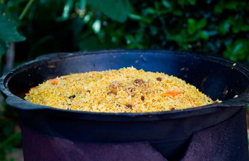 Plov and Samsa Cooking Class in Tashkent - What you’ll make: plov’s rice-meat-carrot backbone and the role of seasoning